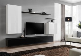 Холна секция Swiss II-White - Black