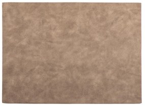 Кафява подложка от изкуствена кожа Правоъгълник, 33 x 45 cm Troja - ZicZac