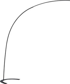 Тъмнокафява LED затъмняваща се подова лампа (височина 210 cm) Shanghai – Trio