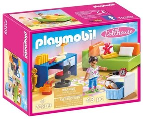 Playset Dollhouse Teenager's Room Playmobil 70209 (43 pcs)