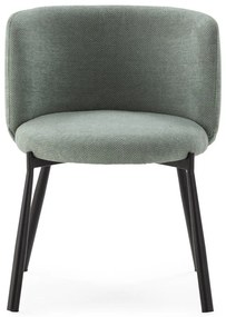 Тапицирани трапезни столове в комплект 2 бр. в цвят мента Ginny – MOME