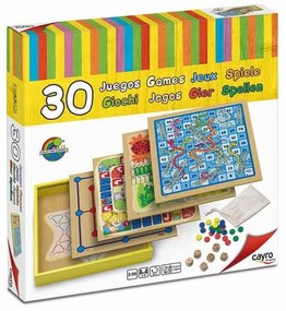 Настолна игра Cayro 30 Games (31 x 31 x 5.5 cm) Дървен