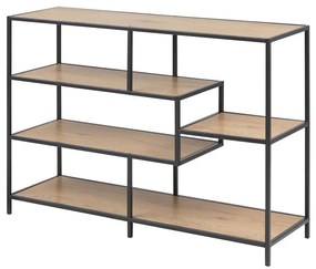 Библиотека SARON дъб/черен