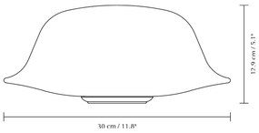 Бял абажур ø 30 cm Butler – UMAGE