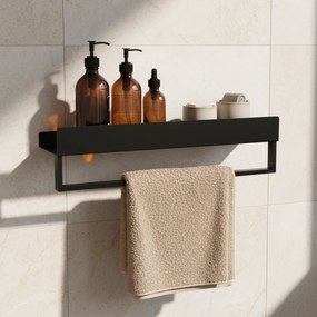Рафт за баня SF01 60cm black matt