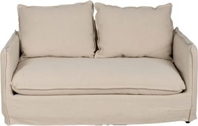 Кремав ленен диван 160 cm – Ixia