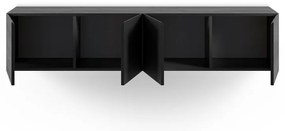 Черна маса за телевизор 180x38x35 cm Daroca – Marckeric