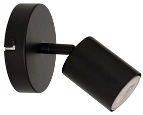 Atmosphera - Настенно точково осветително тяло VICO 1xGU10/25W/230V черно