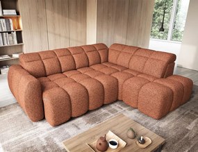 Ъглов диван Chicago-Оранжев-Десен