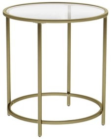 Крайна масичка LYRA в златисто