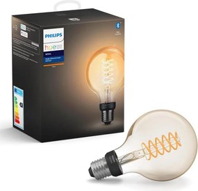 LED Димируема крушка Philips Hue WHITE FILAMENT G93 E27/7W/230V 2100K