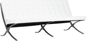 Триместен диван Casablanca-бял