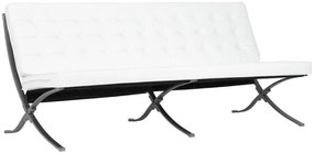 Триместен диван Casablanca-бял