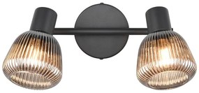 Черен прожектор ø 10 cm Tarifa – Trio