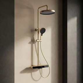 Комплект за душ REA Farel Brush Gold