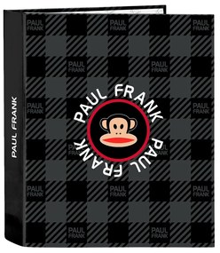 Папка с пръстени Paul Frank Campers Черен A4 (27 x 33 x 6 cm)