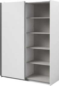 Гардероб Lynch plus с плъзгащи врати-Бял - Дължина: 150 см