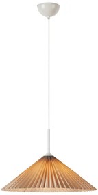 Бежова висяща лампа ø 50 cm Plisado - Markslöjd