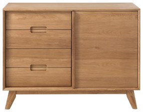 Комод с чекмеджета в дъбов декор Rho - Unique Furniture