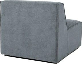 Сив модулен диван от рипсено кадифе (среден модул) Sting – Scandic