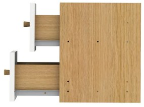 Бял компонент с чекмеджета 43x33 cm Z Cube - Tenzo