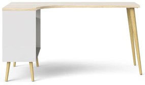 Работна маса от дъб 145x81 cm Oslo - Tvilum