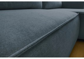 Тъмносин променлив разтегателен диван Nihad - Bobochic Paris