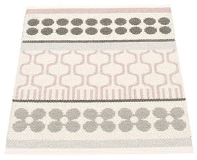 Светлорозов и сив килим за открито и закрито 70x90 cm Asta Pale Rose – Pappelina