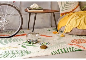 Памучен ръчно изработен детски килим подходящ за пране 140x200 cm Botanic Plants – Lorena Canals
