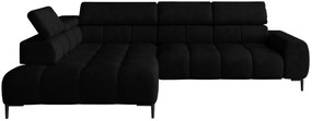 Ъглов диван Pallase-Left-Black