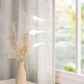 Кремаво перде 140x270 cm Valeta – Restilo