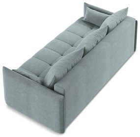 Син разтегателен диван с място за съхранение 225 cm Moku – Makamii