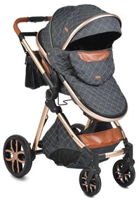 Moni  -  Комбинирана детска количка Alma черен