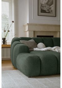 Тъмнозелен ъглов диван (ляв ъгъл) Shell – Miuform