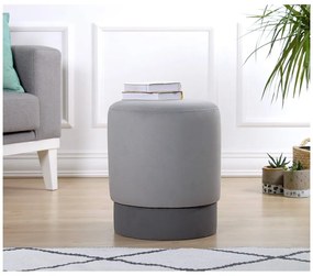 Сива табуретка Ropp – Artie