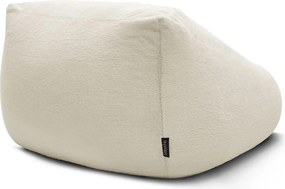 Кремав пуф от изкуствен косъм Lilibet – Bobochic Paris