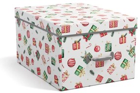 Картонена кутия за съхранение с капак/декоративна 37x50x15 cm Engla Christmas Storage – Bigso