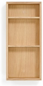 Стенен рафт за баня от дъбова дървесина Slimline - Wireworks