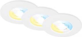 Briloner 7605036-SADA 3xLED Вградено таванно осветително тяло за баня 3xLED/4,9W/230V IP44 бяло
