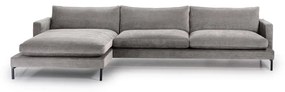 Сив ъглов диван (ляв ъгъл) Leken - Scandic