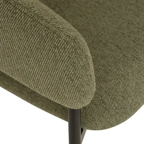 Трапезен стол с подлакътници atmosphera Solea, Корд - Слонова кост