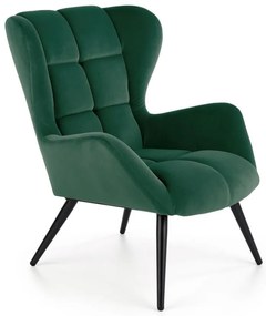 Кресло CHATEU в тъмнозелен цвят
