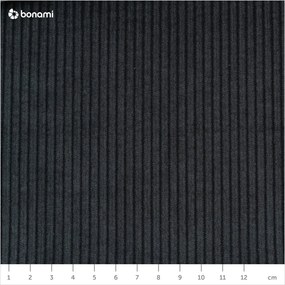 Променлив диван от велур / Черно въглен Folk Raw - Karup Design