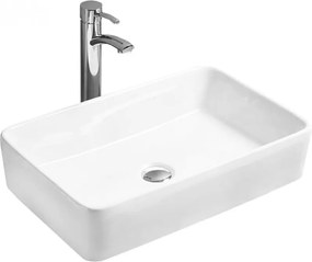 Mexen Catia декоративна мивка 58 x 37 см, бяла - 21315800