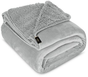 Приятно топло одеяло в сив цвят Ширина: 170 см | Дължина: 210 см