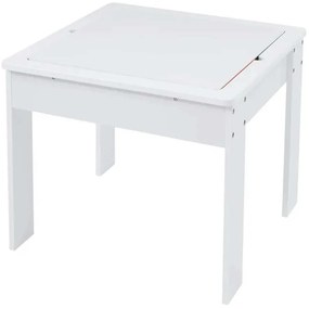 GINGER HOME К-кт дървена маса с 2 столчета двустранна WHITE/GRAY