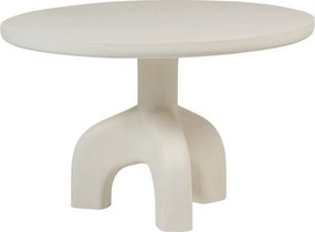 Пластмасова кръгла градинска маса за хранене ø 120 cm Luno – WOOOD