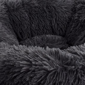 Тъмносиво легло за куче ø 55 cm – Love Story