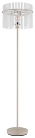 Globo 15698SB - Стояща лампа GORLEY 1xE27/60W/230V