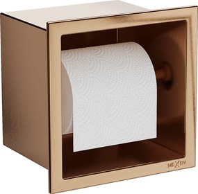 Mexen X-Wall-P държач за тоалетна хартия, матирана мед - 19C3